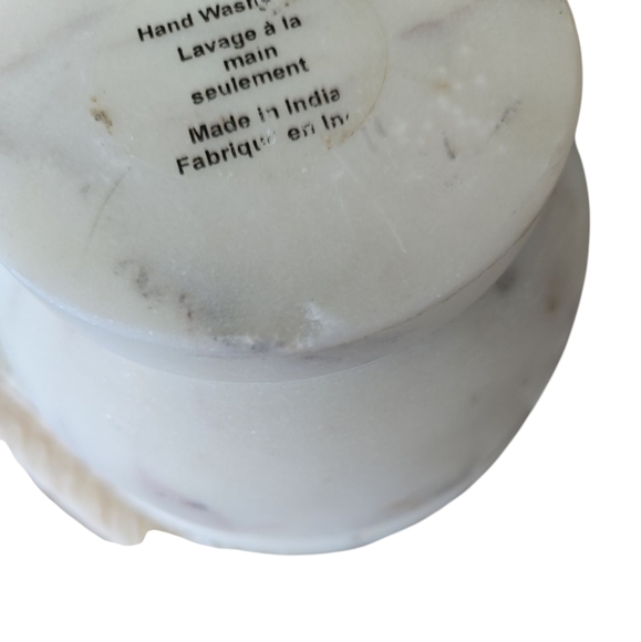 Marble Mortar and Pestle Set - Picture 5 of 6